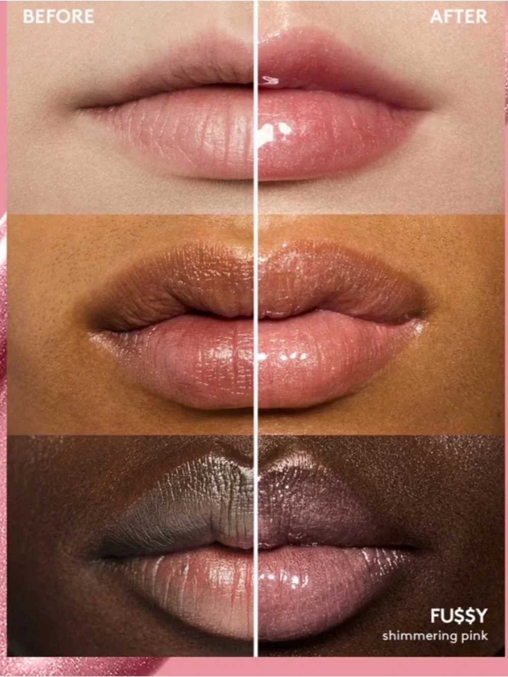 NIB Fenty Beauty Gloss Bomb Universal Lip Luminizer FU$$Y 02 Full Size 9mL
